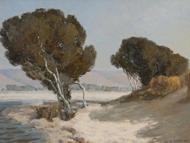 1877-Gustave Adrian Barnes - Windy Inlet 1918